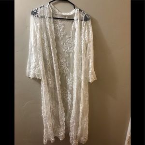 Wedding night Lacey robe